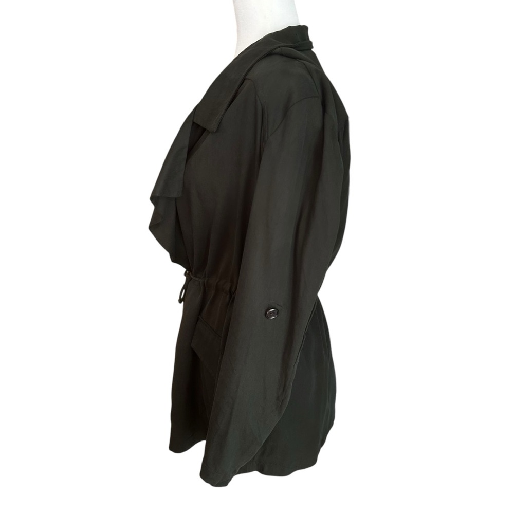Revolve Cupcakes and Cashmere Army Jacket women’s sz medium olive green casual - Picture 4 of 15